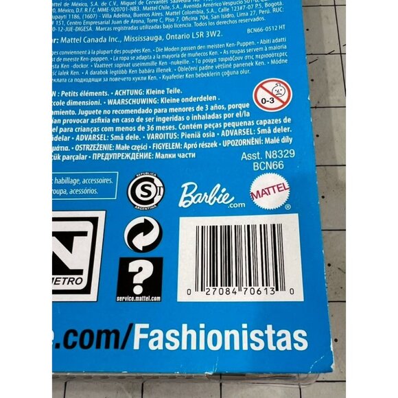 Mattel Barbie Ken 1961 Shirt Pants Glasses Boots Clothes Set 2013 BCN66 - Picture 4 of 4